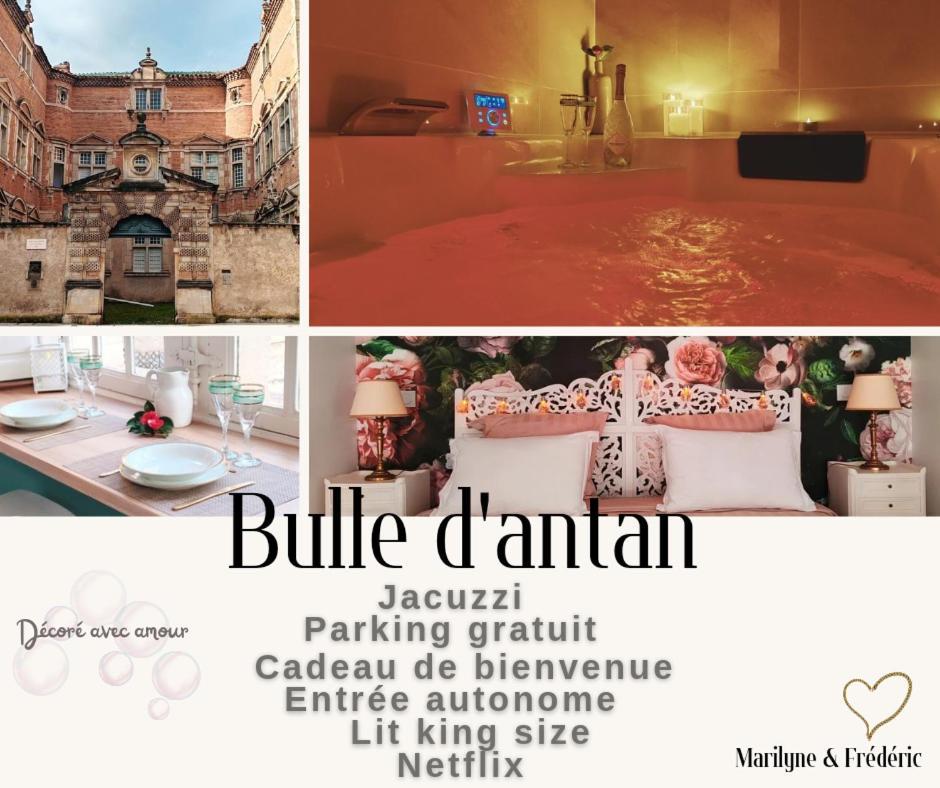 Appartement Bulle D'Antan En Coeur De Ville - Monument Classe Historique - Grand Jaccuzi 卡斯特尔 外观 照片